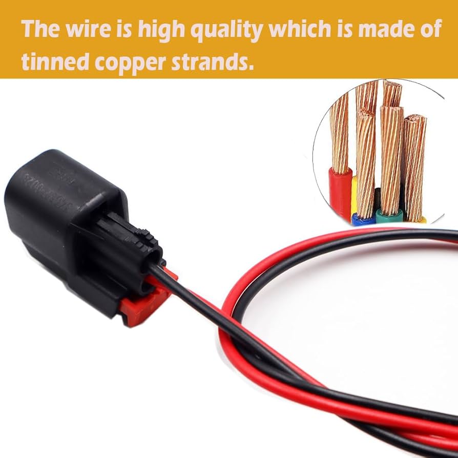 Amazon.com: LIZAPUS 2pcs 2-Pin Side Marker Light Connector